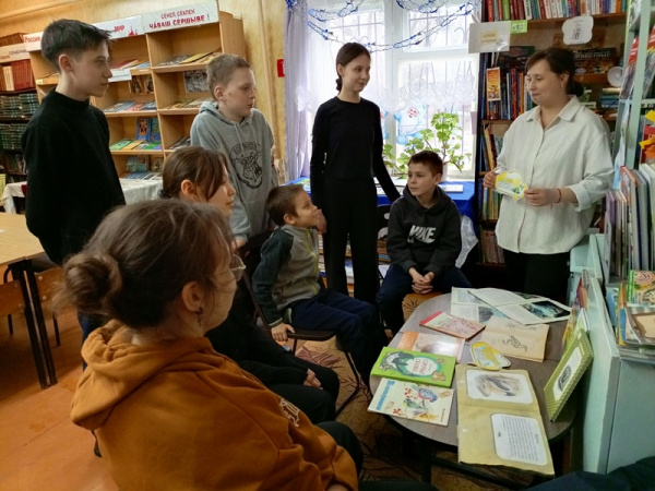 Яркие события в Нижнеабакасинской сельской библиотеке