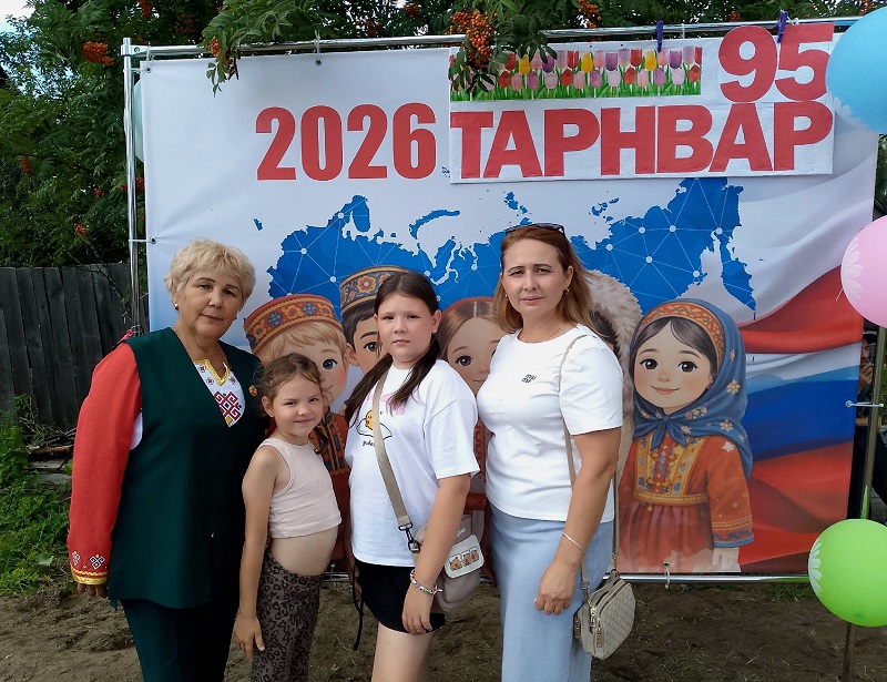 Библиотека на праздновании юбилея в поселке Тарнвар