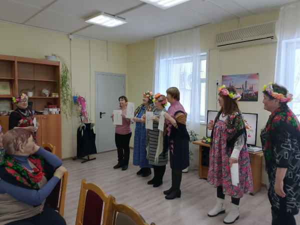 Масленичные посиделки в клубе «Берегиня»