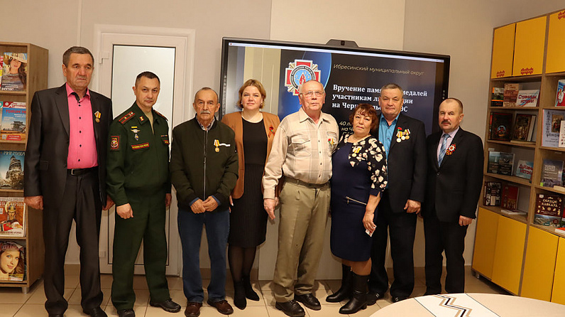 Ликвидаторам чернобыльской аварии – юбилейные медали